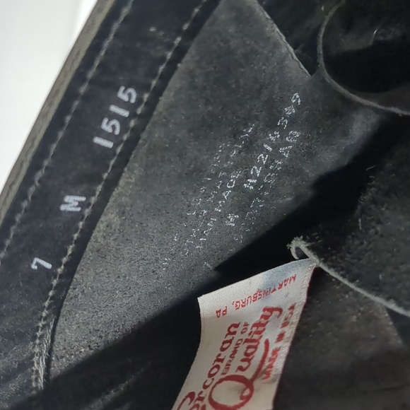 Vintage Corcoran Men Boots Size 7  Leather Military Combat Cap Toe Jump 1515 - Picture 8 of 12